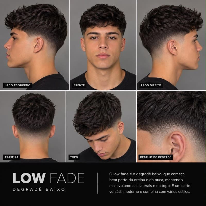Low Fade – Degradê Baixo