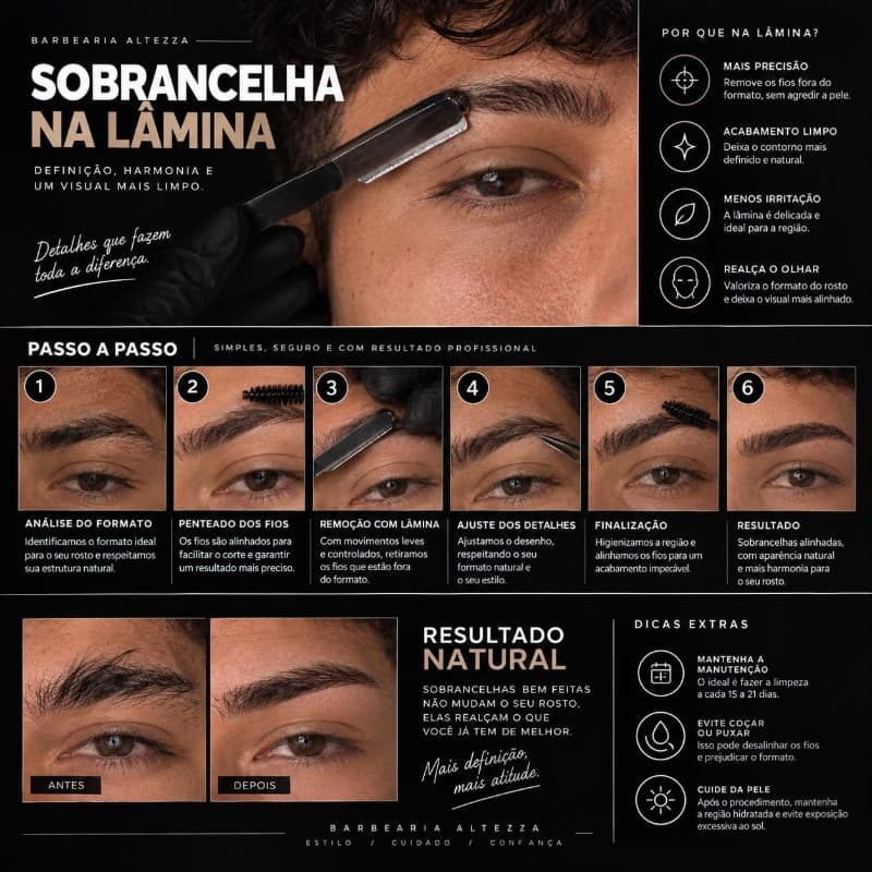 Sobrancelha na Lâmina